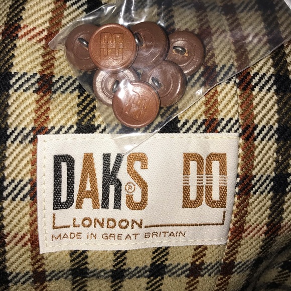 DAKS Dress Coat - Picture 2 of 3